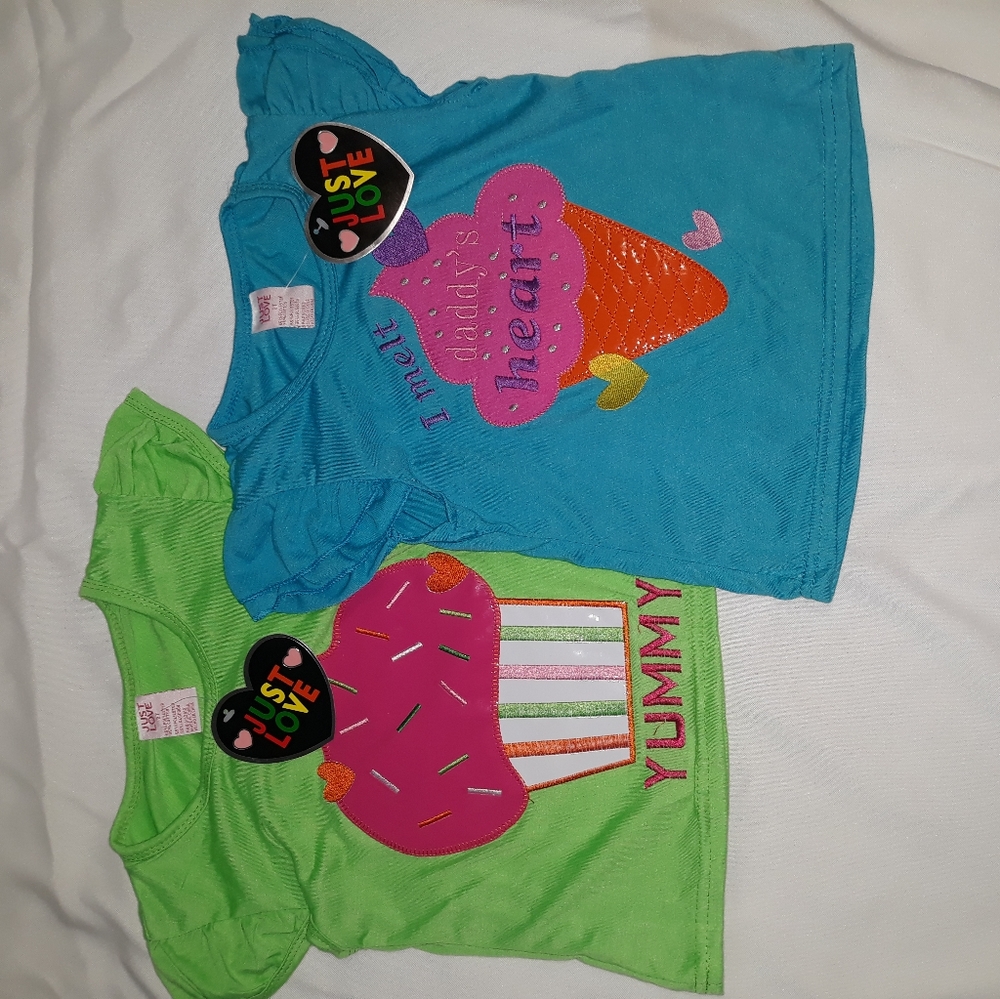 2T Summer  T Shirts+- set of 2